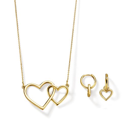 Estuche Collar + Aretes Linked Love