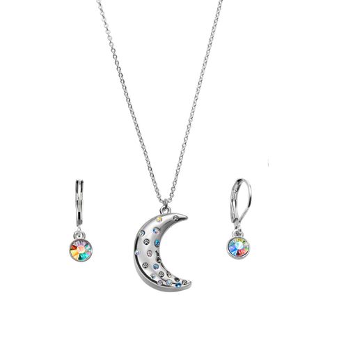Set Collar + Aretes Midnight City