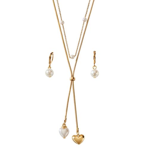 Set Collar + Aretes Pearly Affair