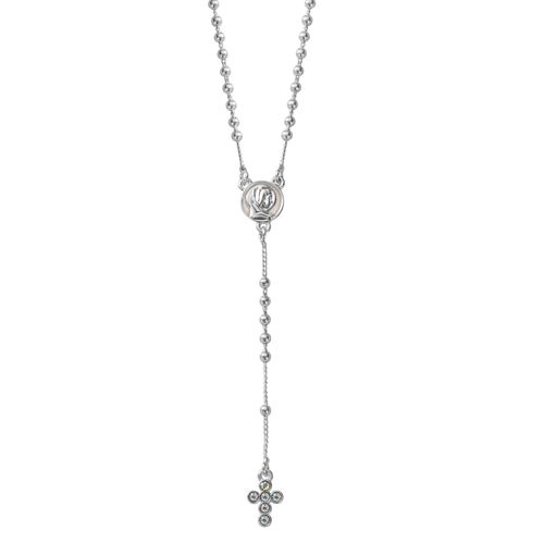 Collar Silver Rosary
