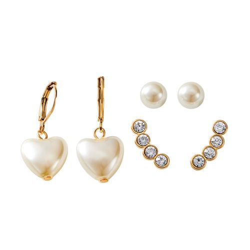 Set Aretes x3 Pearly Affair