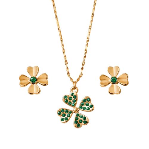 Set Collar + Aretes Good Fortune