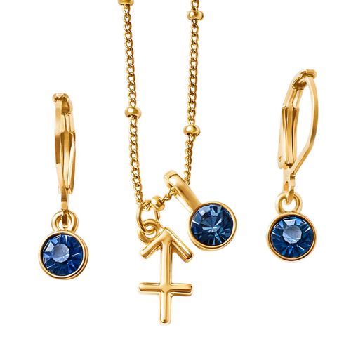 Set Collar + Aretes Sagitario