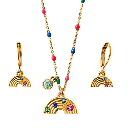 Set Collar + Aretes Infinite Fun