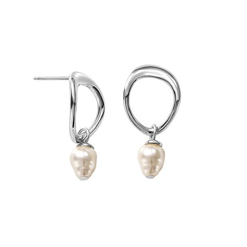 Aretes Silver Wisdom Pearl