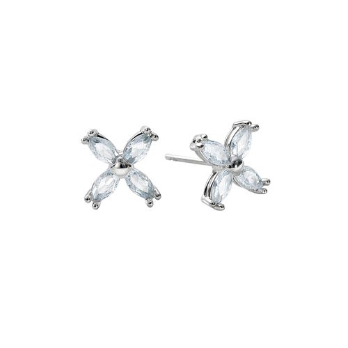 Aretes Silver Pearls