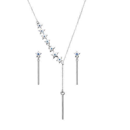 Set Collar + Aretes Cosmic Bliss