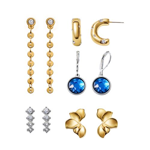 Set Aretes x5 Shinny Life