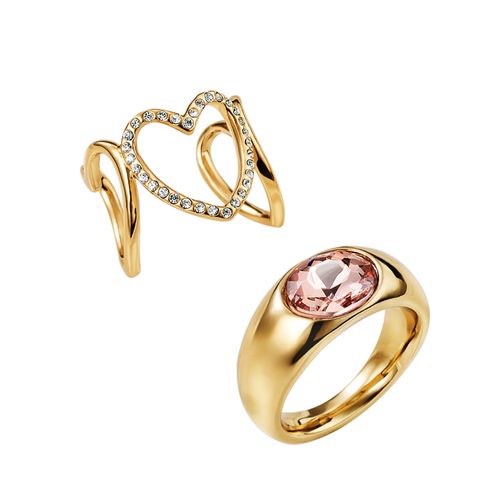 Set Anillos x2 Love For You