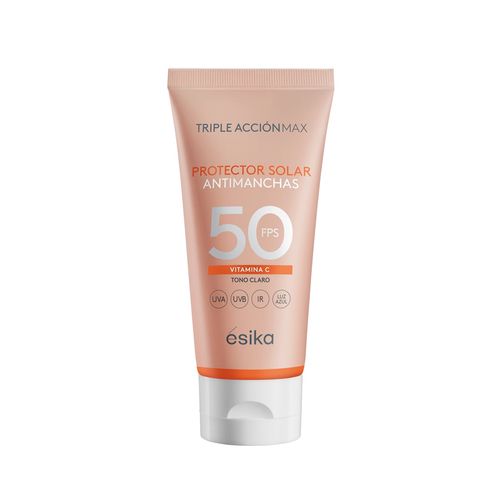 Protector Facial Antimanchas con Color FPS 50 Triple Acción Max