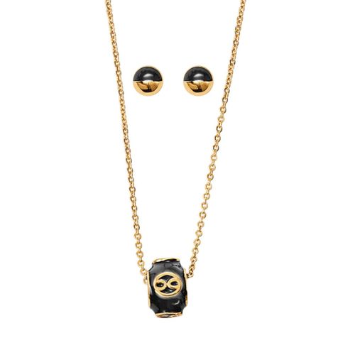 Set Collar + Aretes Cancer Astral